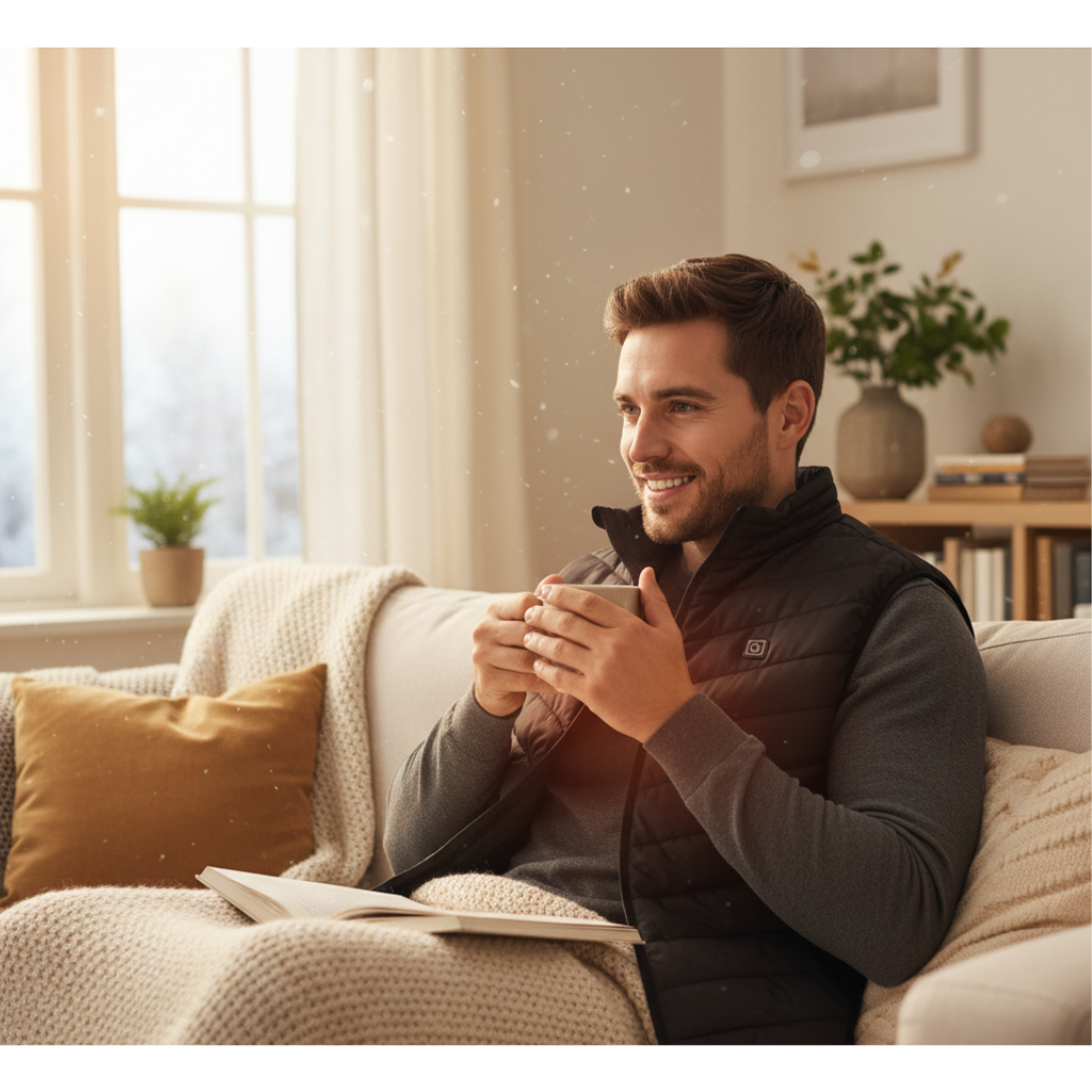 Shon | Heated Vest UK – Instant Warmth Electric Body Warmer
