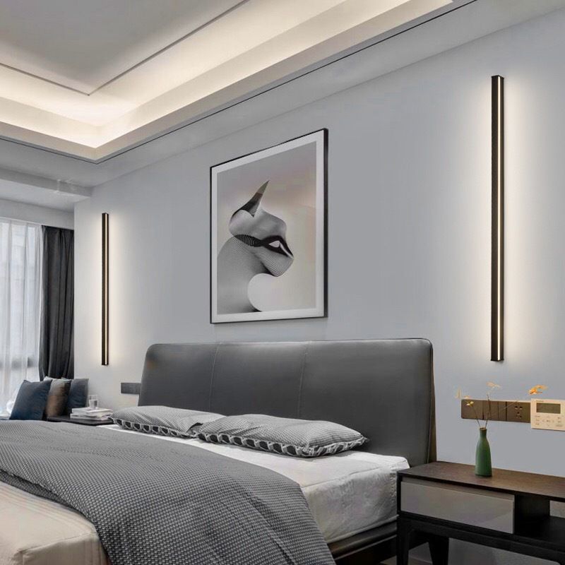 Janna | Minimalist Linear LED Wall Light – Ambient Modern Wall Lighting