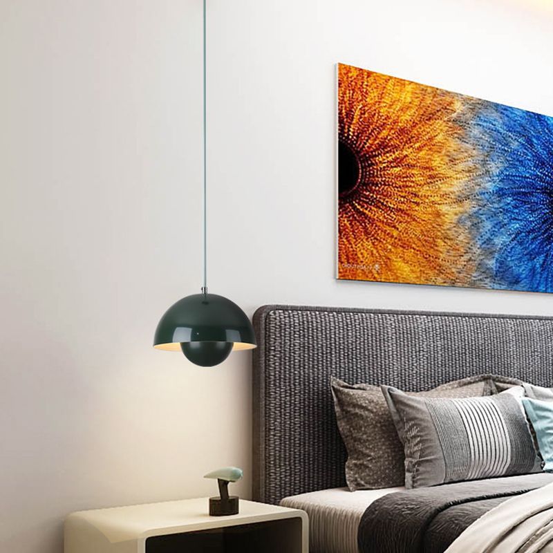 Scandinavian Hanging Flower Pot Light – Modern Bedroom Accent | Lumina Lighting