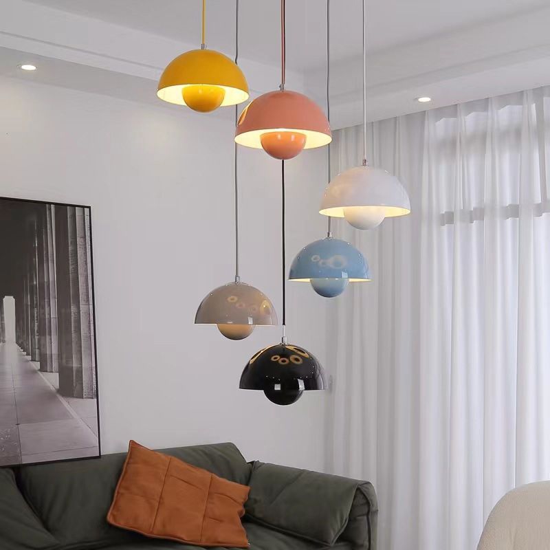 Scandinavian Hanging Flower Pot Light – Modern Bedroom Accent | Lumina Lighting