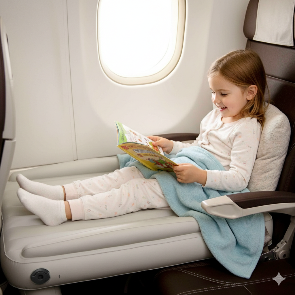 Justin & Jo-Anne | Inflatable Car Travel Bed – Comfortable Air Mattress for Kids & Family Trips