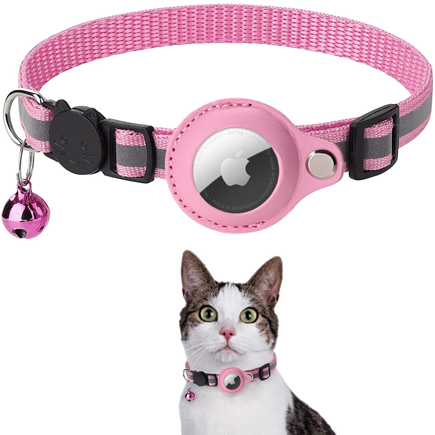 Leopold | AirTag Cat Collar – GPS Tracker & Anti-Loss Pet Finder for Cats