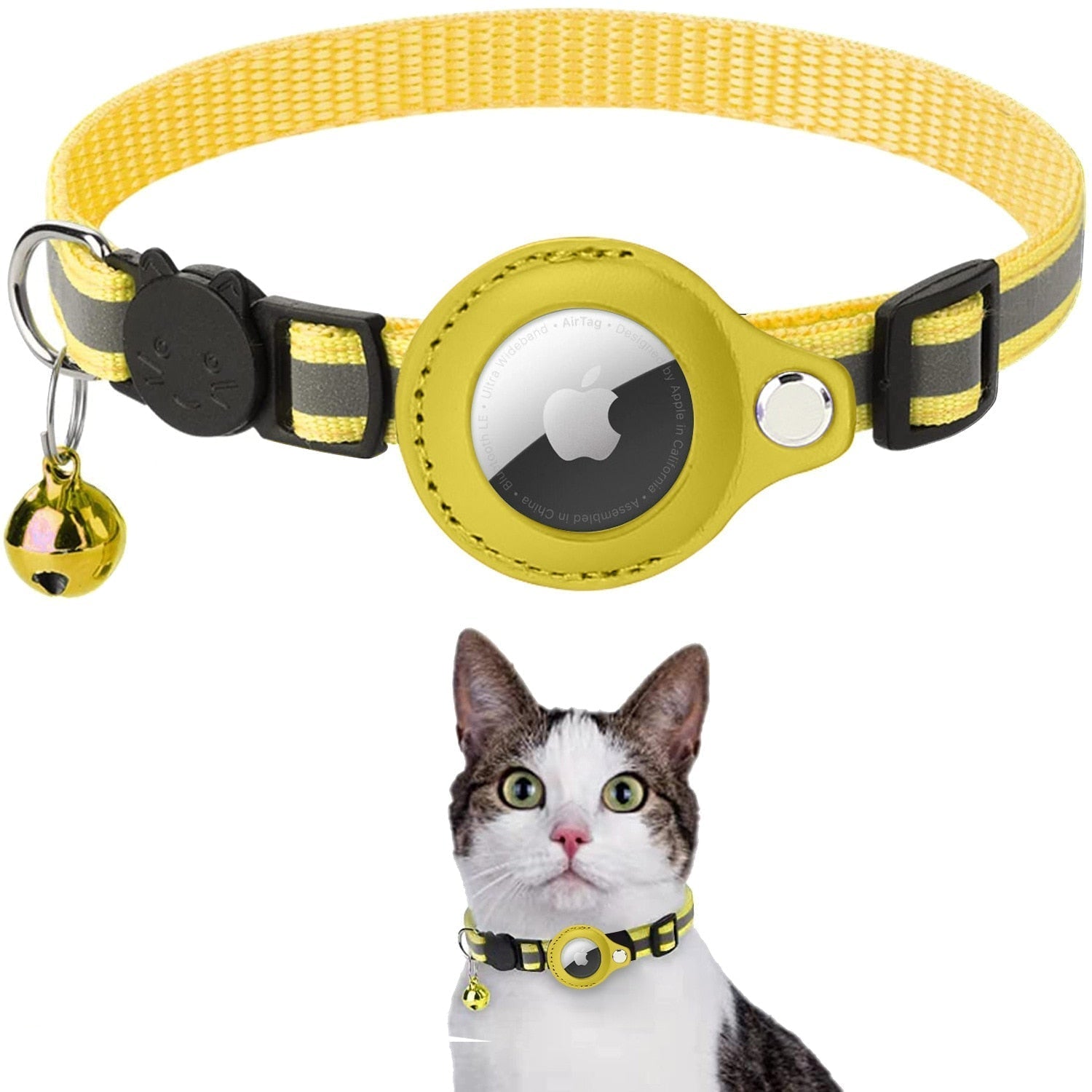 Leopold | AirTag Cat Collar – GPS Tracker & Anti-Loss Pet Finder for Cats