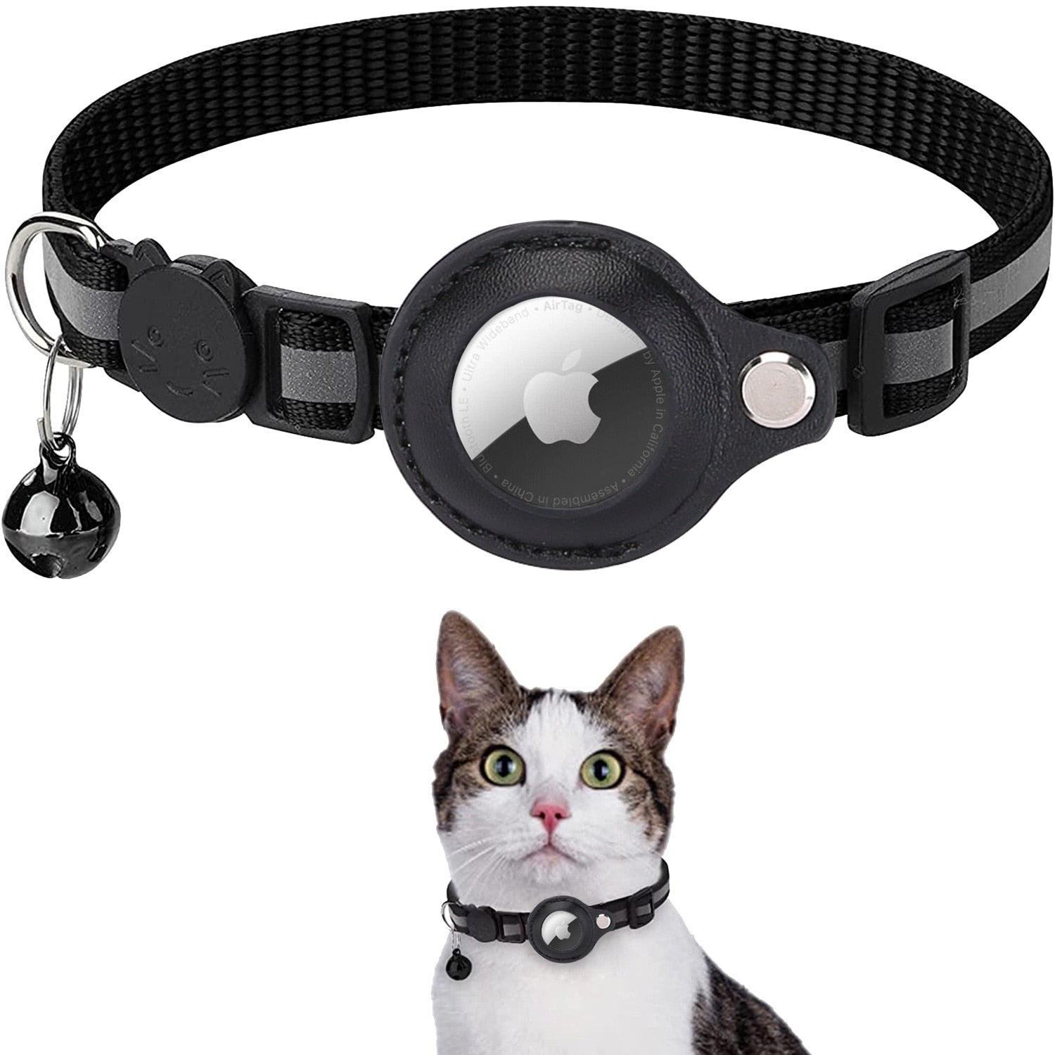 Leopold | AirTag Cat Collar – GPS Tracker & Anti-Loss Pet Finder for Cats
