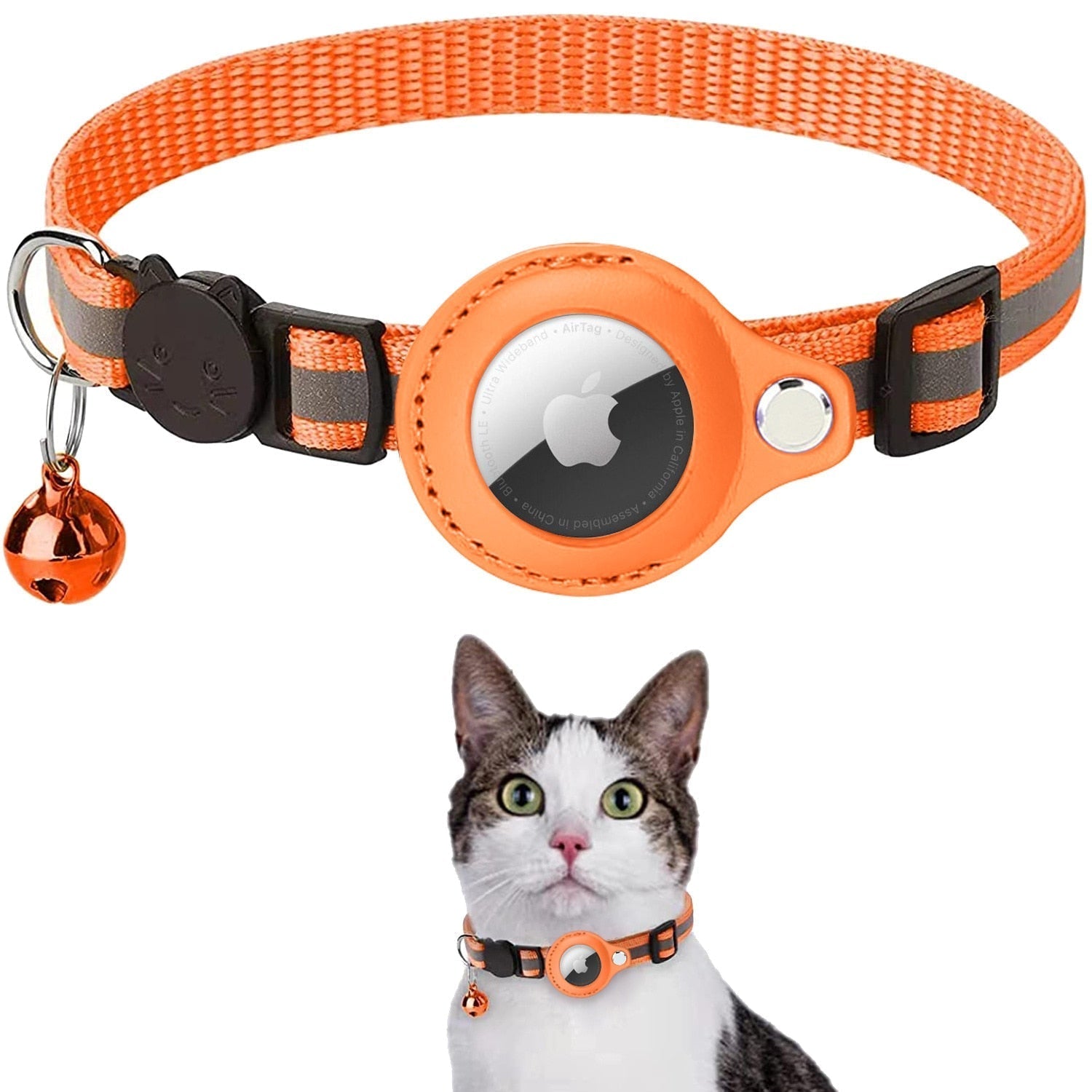 Leopold | AirTag Cat Collar – GPS Tracker & Anti-Loss Pet Finder for Cats