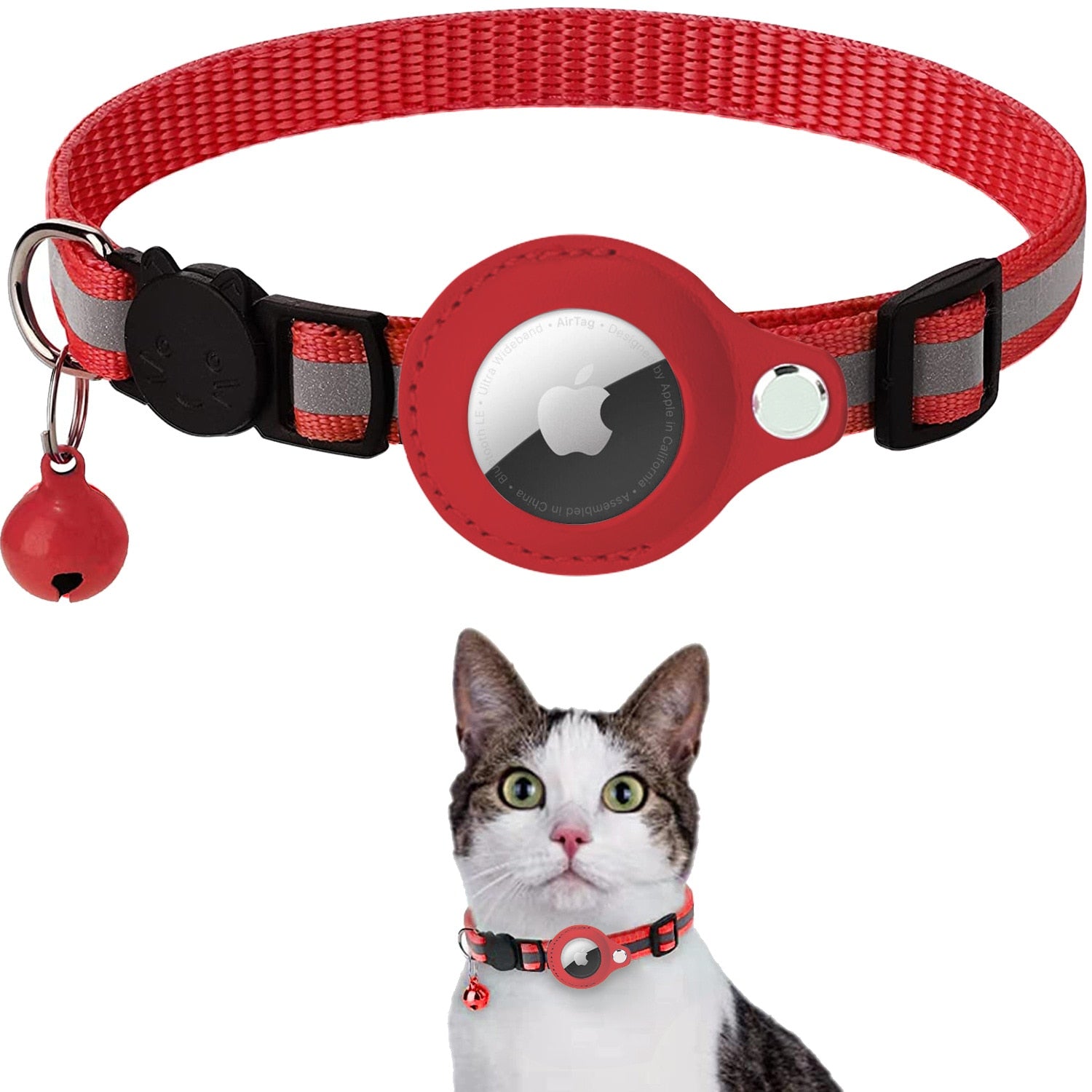 Leopold | AirTag Cat Collar – GPS Tracker & Anti-Loss Pet Finder for Cats