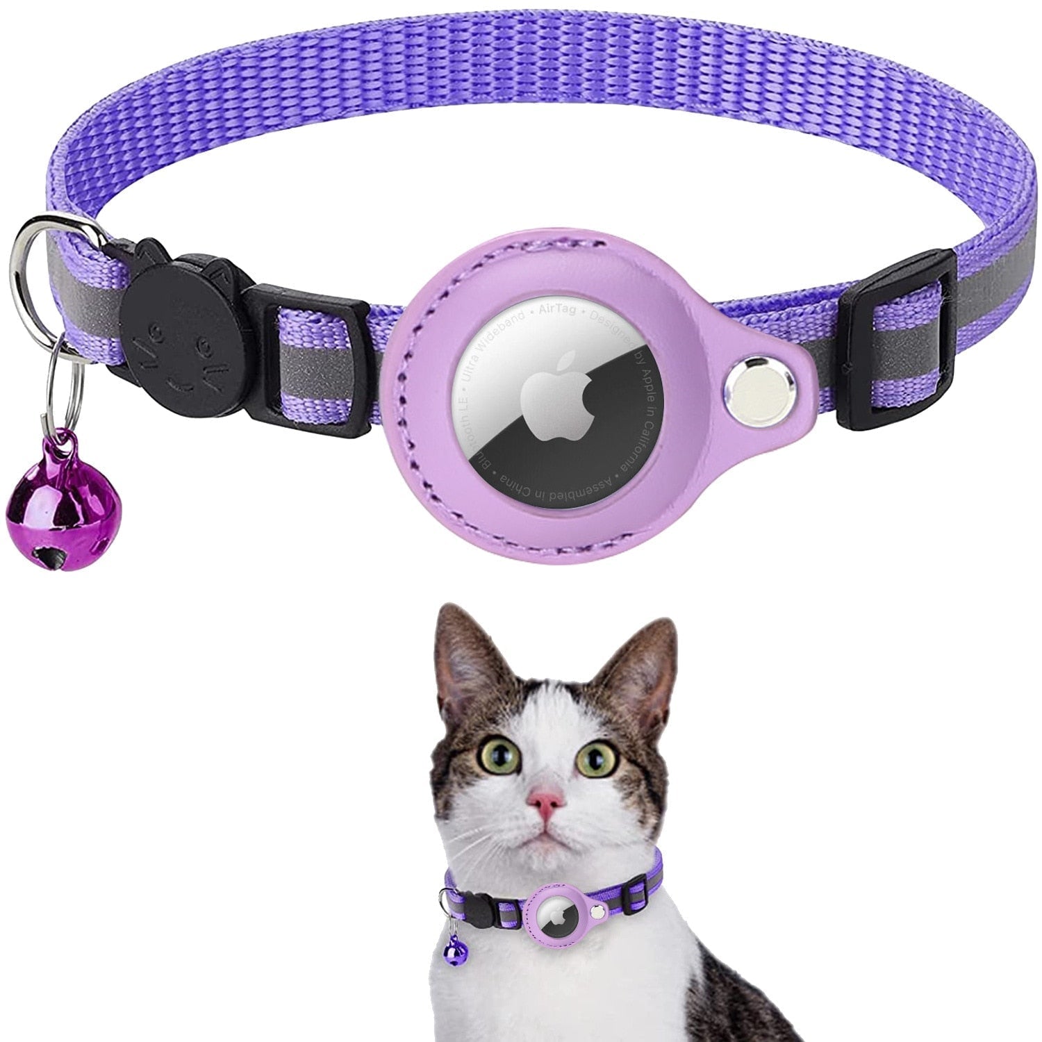 Leopold | AirTag Cat Collar – GPS Tracker & Anti-Loss Pet Finder for Cats
