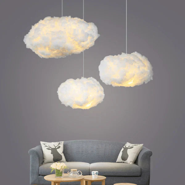 Oakberry London | Dreamly Cloud Ceiling Lamp | Soft Bedroom Lighting Decor for a Cozy Ambiance