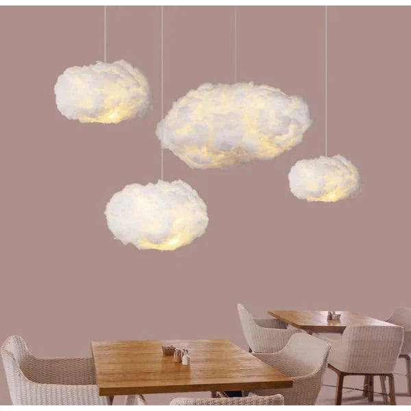 Oakberry London | Dreamly Cloud Ceiling Lamp | Soft Bedroom Lighting Decor for a Cozy Ambiance