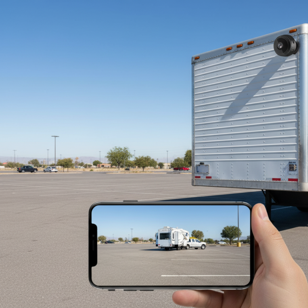 HD Wireless Reversing Camera for Lorry, RV & Trailer