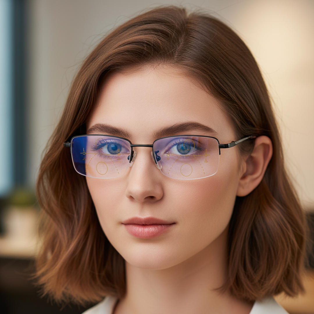 Delbert | German Smart Progressive Glasses for Clear Vision