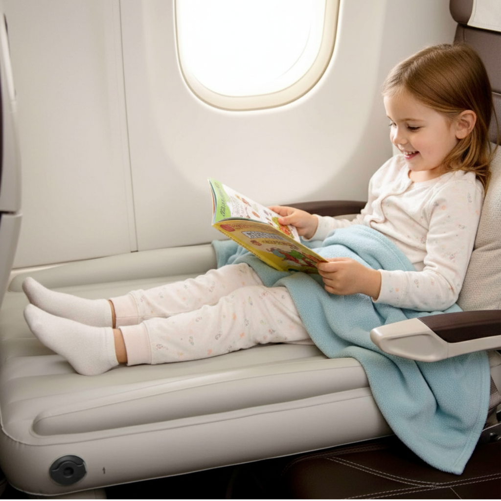 Justin & Jo-Anne | Inflatable Car Travel Bed – Comfortable Air Mattress for Kids & Family Trips