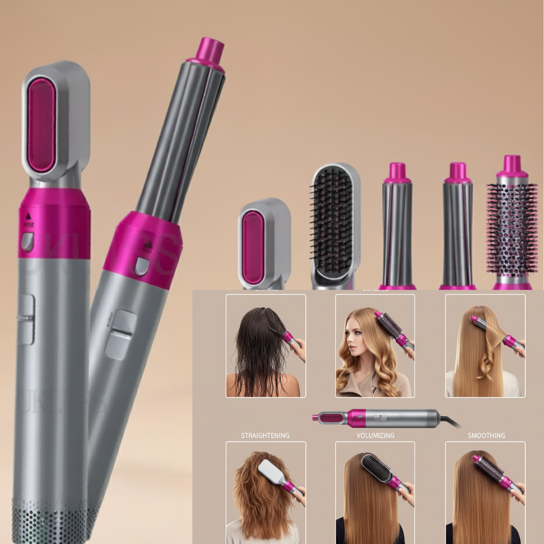 Winona 5-in-1 Hot Air Brush Hair Dryer for Styling & Volume