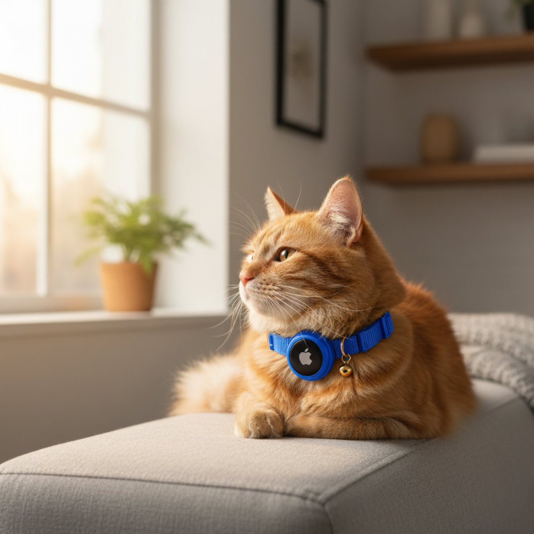 Leopold | AirTag Cat Collar – GPS Tracker & Anti-Loss Pet Finder for Cats