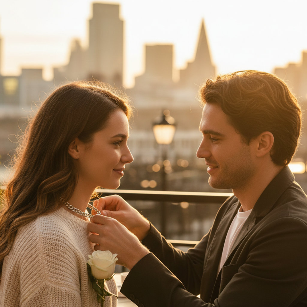 Simonette | Promise Necklace UK – Sterling Silver Couple Jewellery