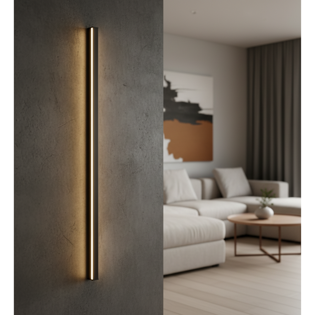Janna | Minimalist Linear LED Wall Light – Ambient Modern Wall Lighting