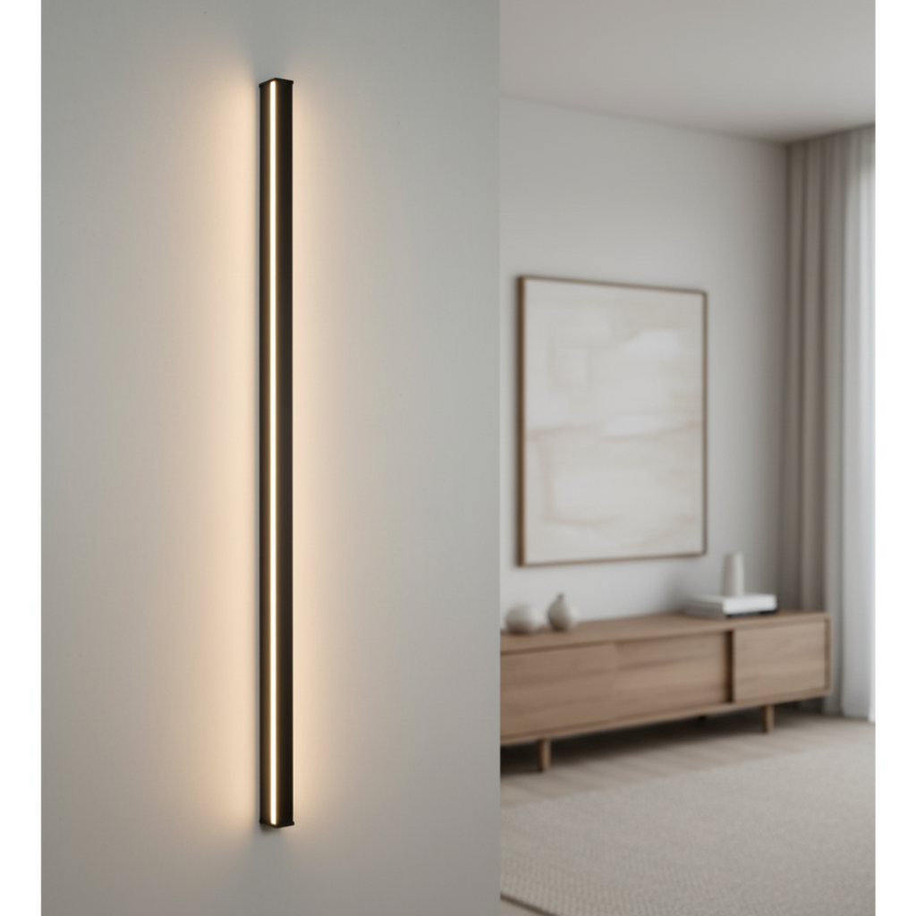 Janna | Minimalist Linear LED Wall Light – Ambient Modern Wall Lighting
