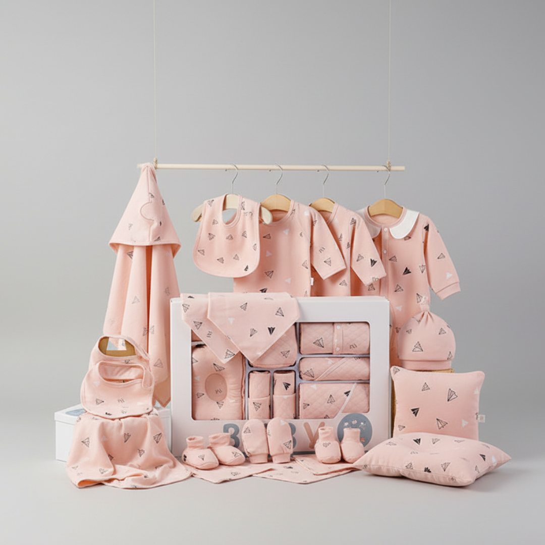 Shyanne | Baby Gift Set for Newborn – Cotton Clothing & Accessories