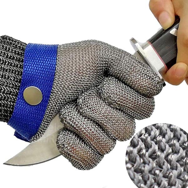 Kim | Stainless Steel Mesh Glove – Food Grade Safety Protection