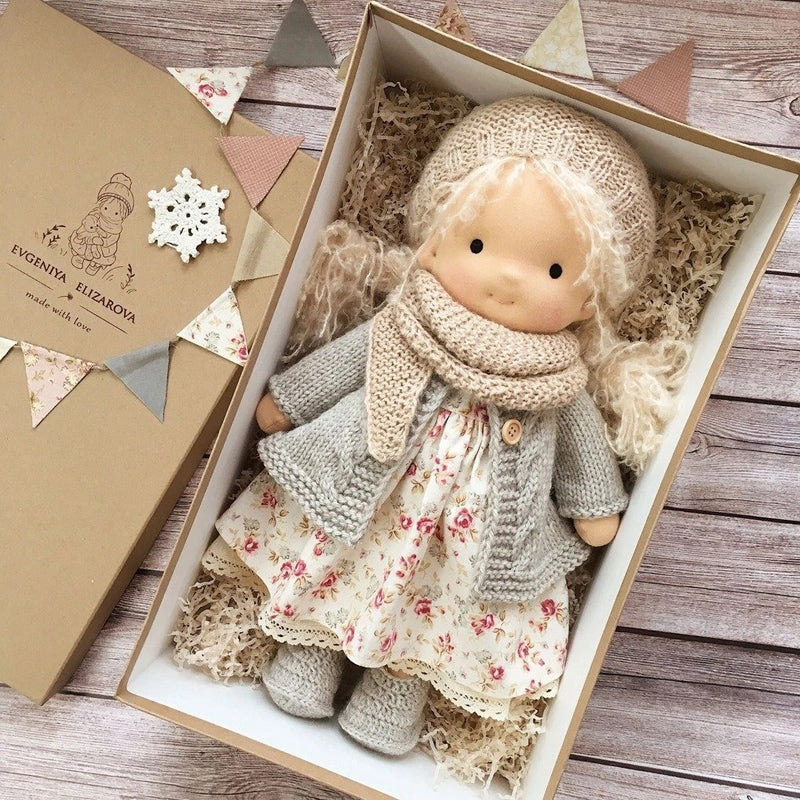 Terrie | Handcrafted Waldorf Doll – Natural Cotton Toy UK