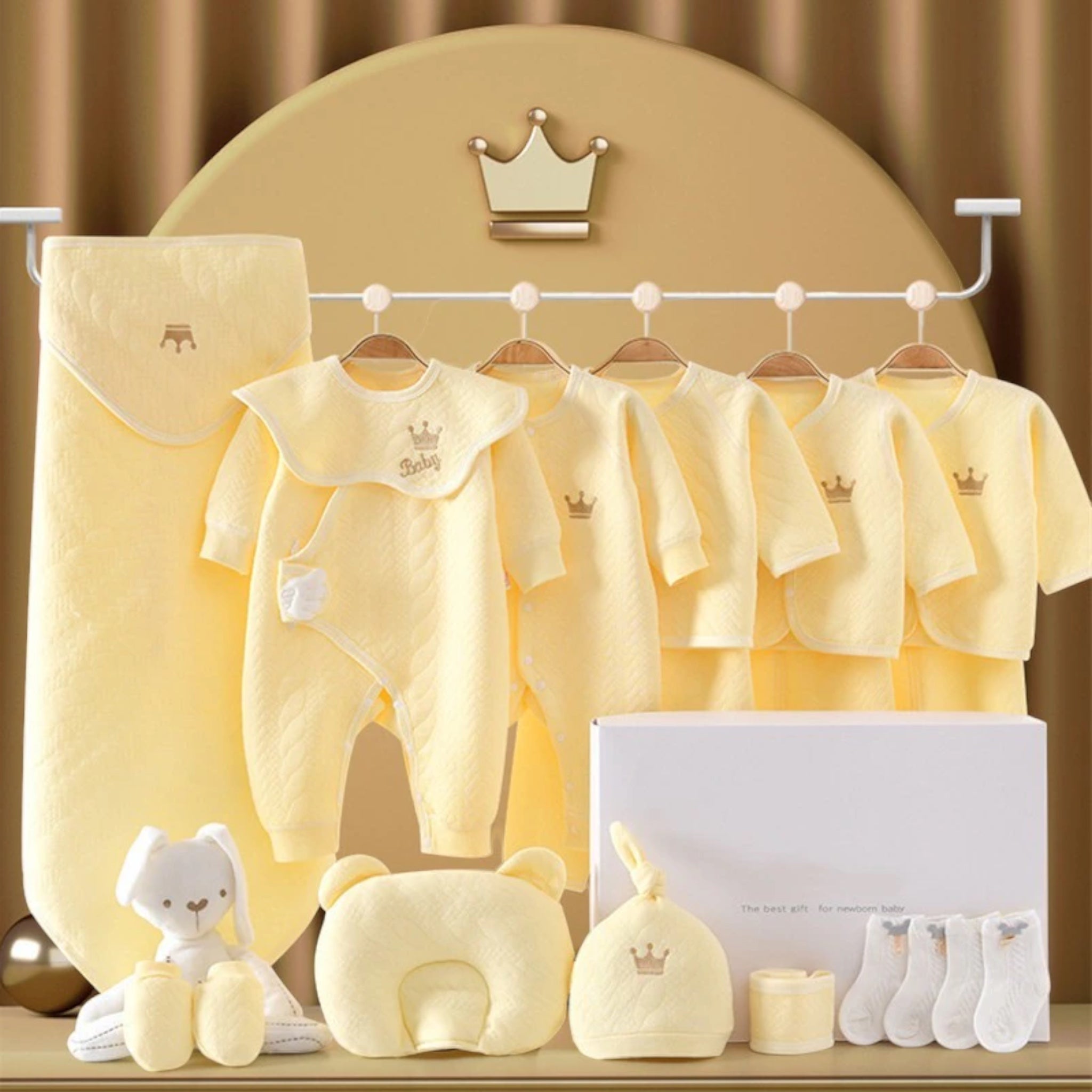 Andi | Newborn Baby Luxury Gift Set for Boys & Girls