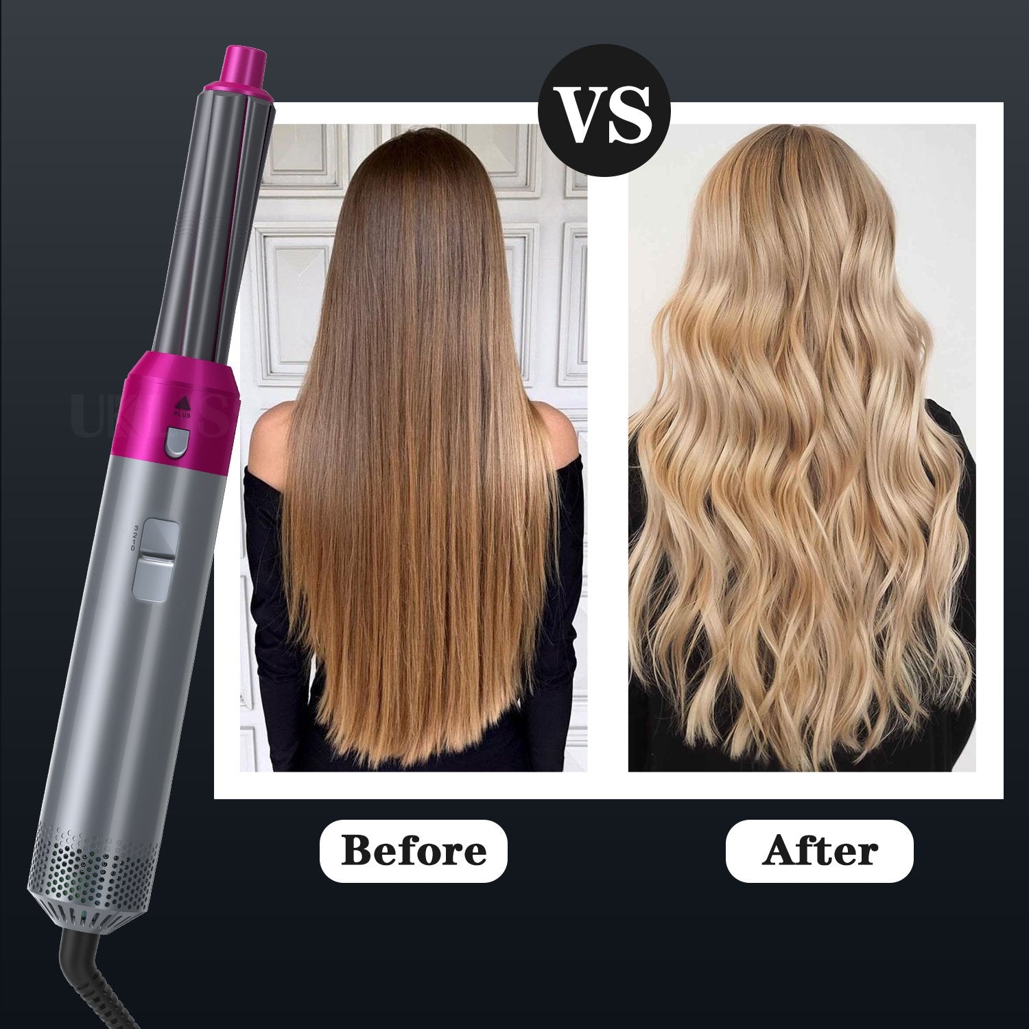 Winona 5-in-1 Hot Air Brush Hair Dryer for Styling & Volume