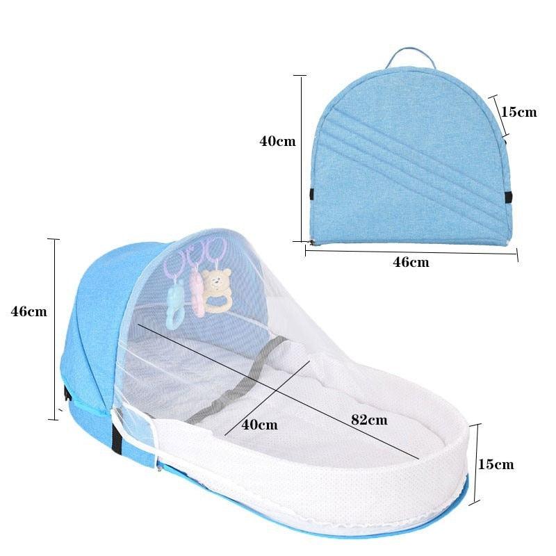 Genesis | Collapsible Baby Travel Bed – Portable Foldable Nest UK