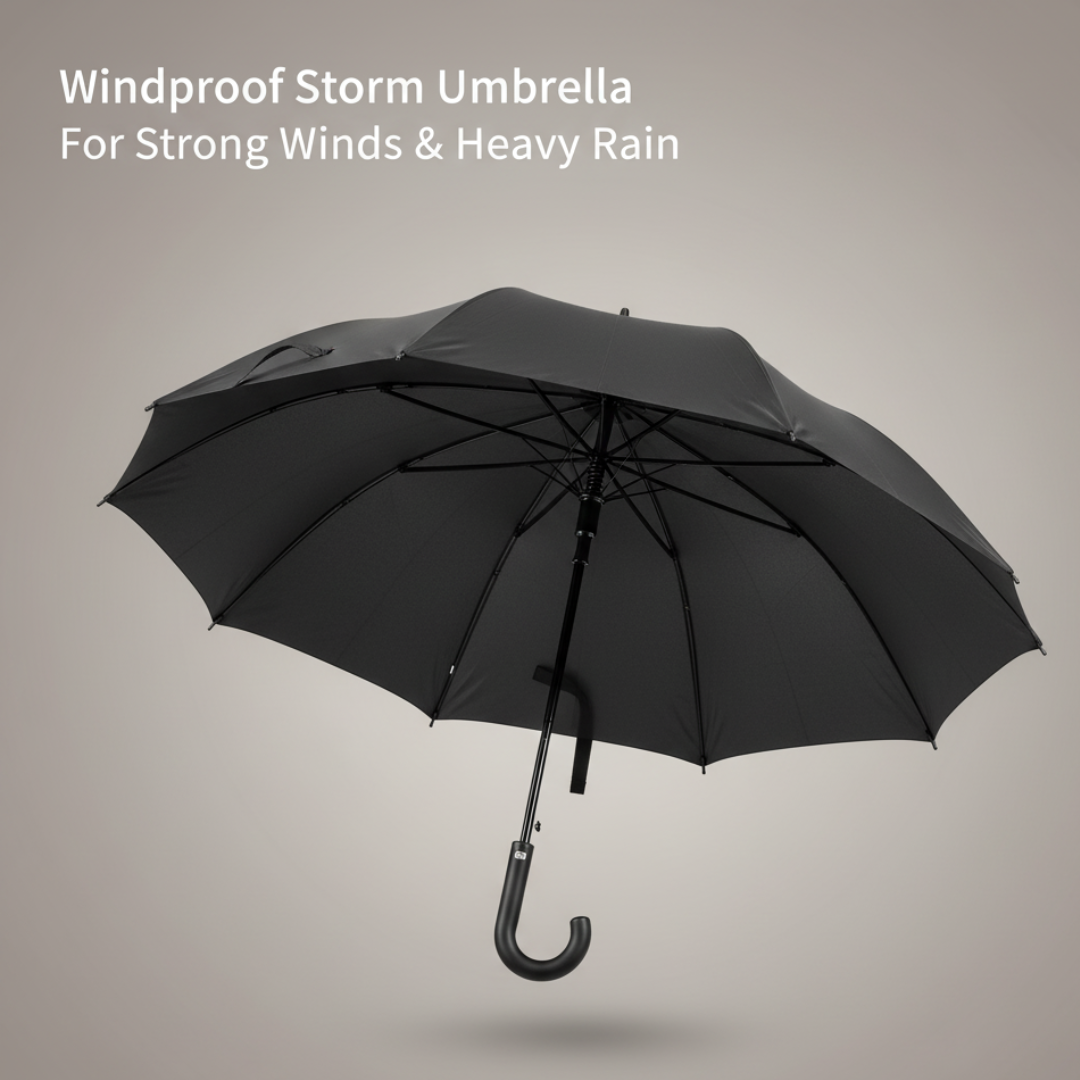Lesley | Windproof Storm Umbrella for Strong Winds & Heavy Rain