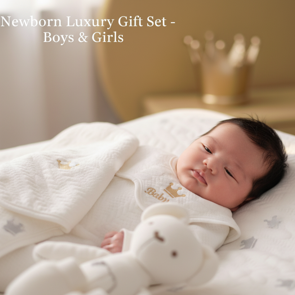 Andi | Newborn Baby Luxury Gift Set for Boys & Girls