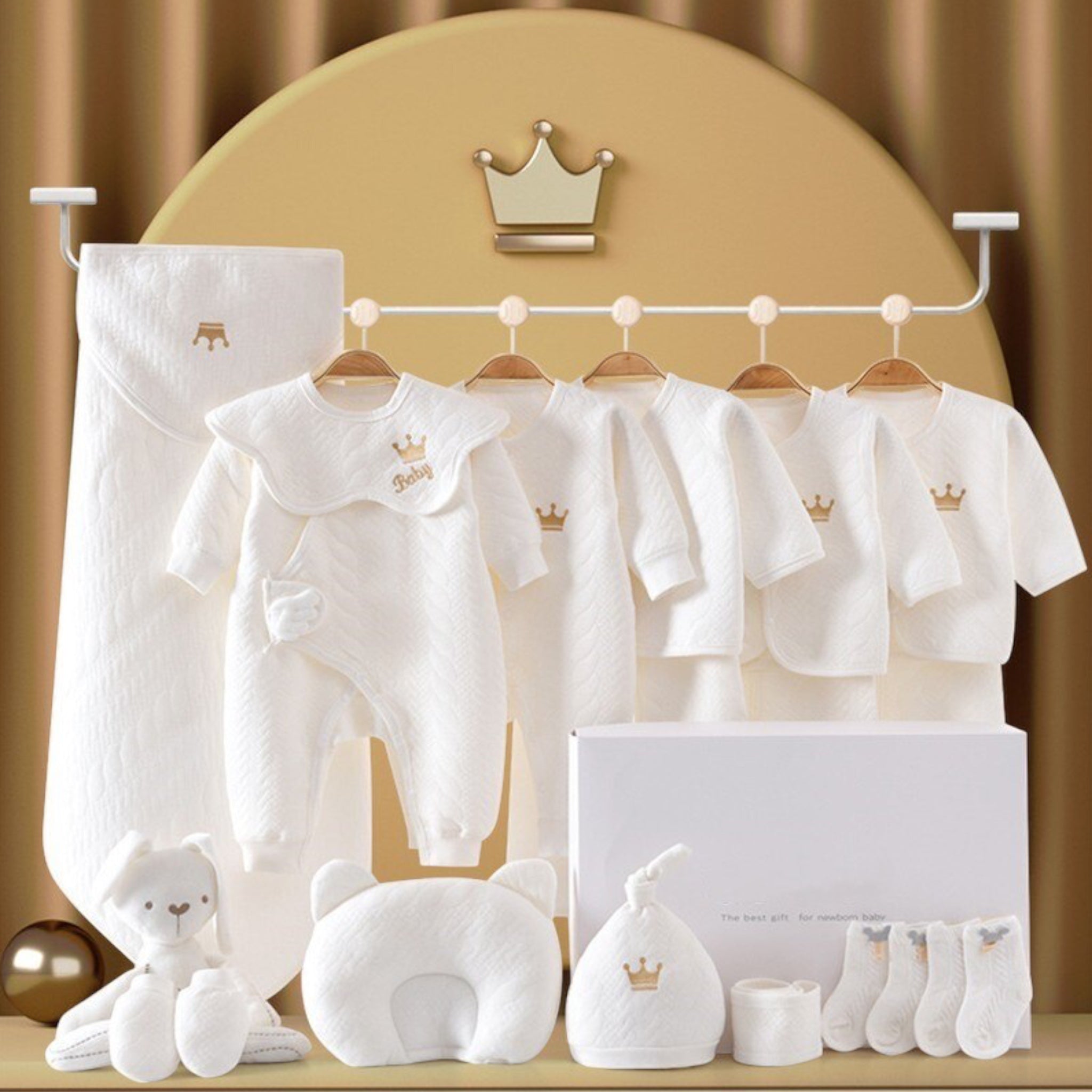 Andi | Newborn Baby Luxury Gift Set for Boys & Girls