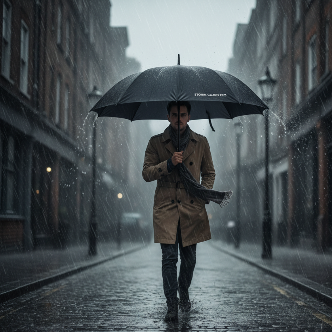 Lesley | Windproof Storm Umbrella for Strong Winds & Heavy Rain