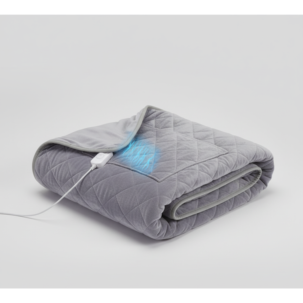 Mansel | USB Heated Blanket – Portable Electric Throw for Office, Travel & Home Comfort