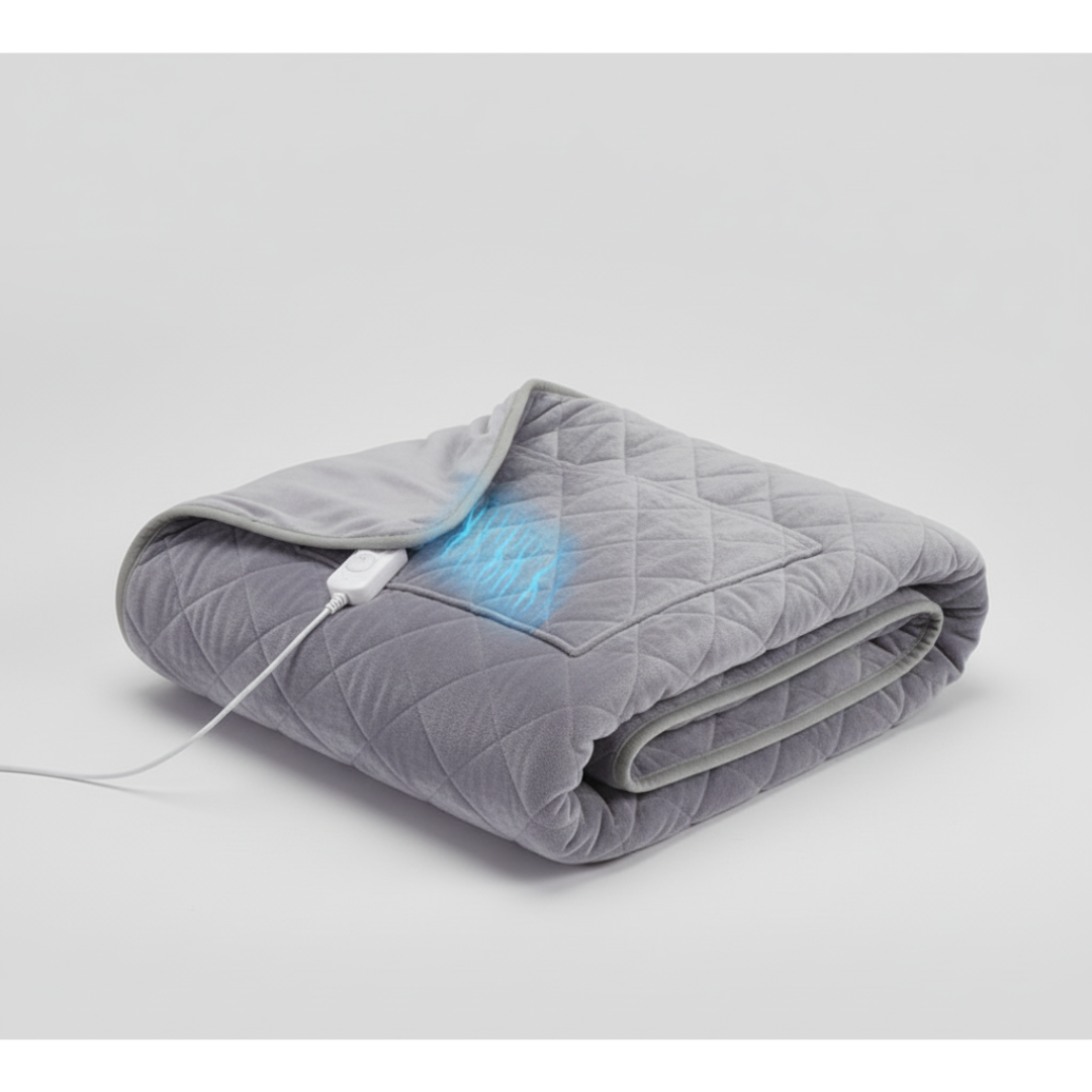 Mansel | USB Heated Blanket – Portable Electric Throw for Office, Travel & Home Comfort