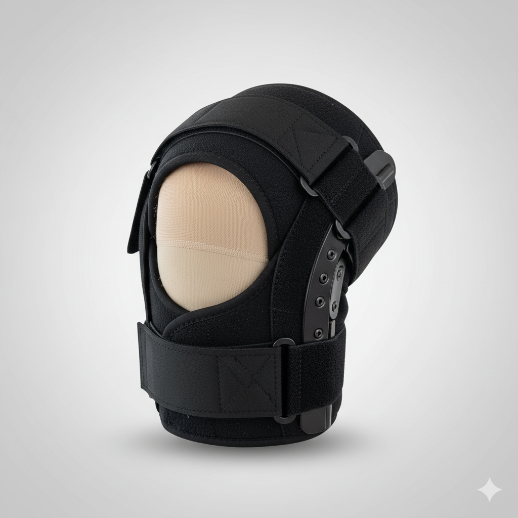 Jerred | Plus Size Adjustable Knee Support Brace for Pain Relief