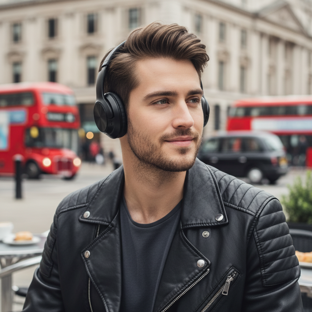 Hank | SonicWave Bluetooth Headphones – Deep Bass & Comfort