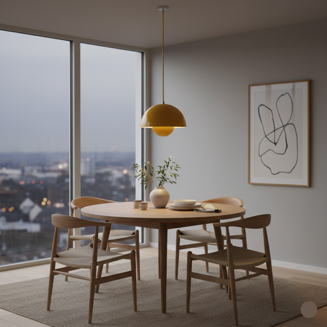 Scandinavian Hanging Flower Pot Light – Modern Bedroom Accent | Lumina Lighting