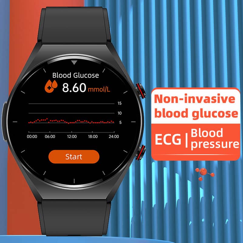 Leon | Suga Pro Smartwatch – Blood Sugar, Blood Pressure & ECG Heart Monitor