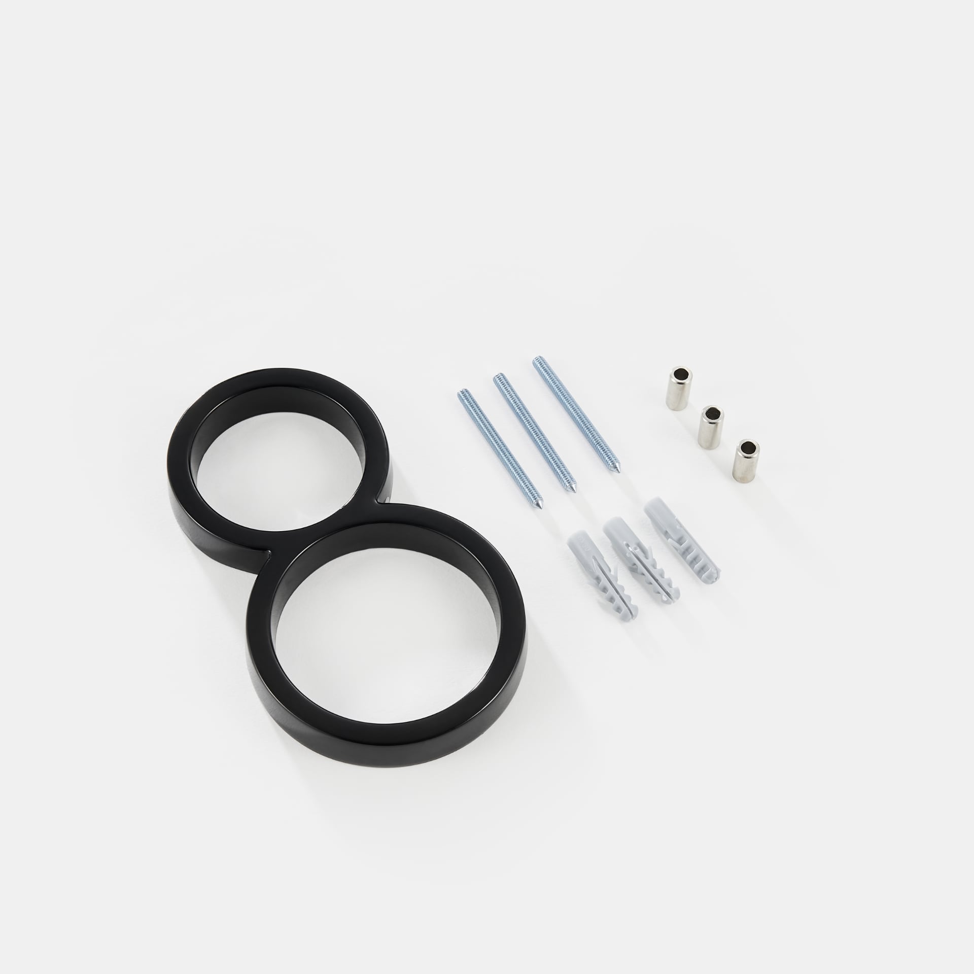 Modern Black House Numbers – Sleek Outdoor Address Signage