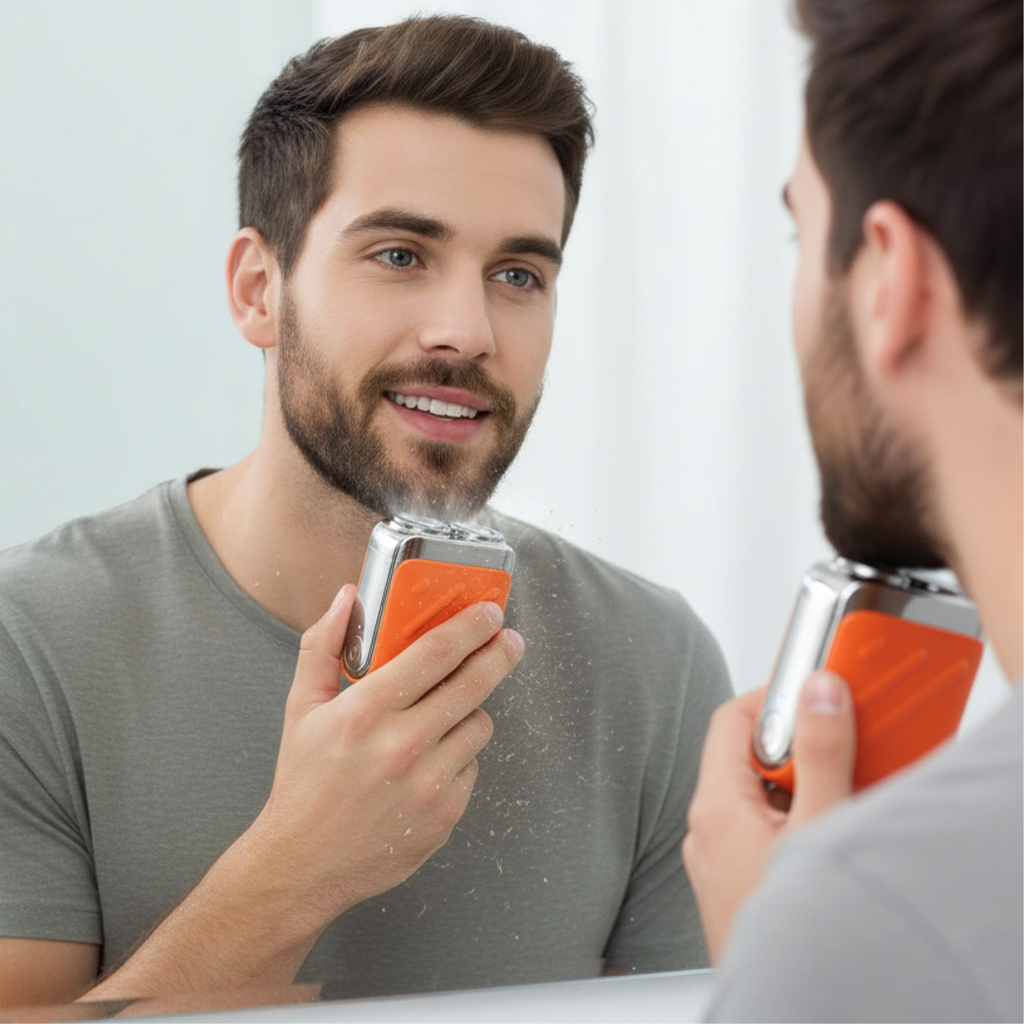 Hortense | Mini Electric Shaver – Portable USB Rechargeable Razor for Men & Travel