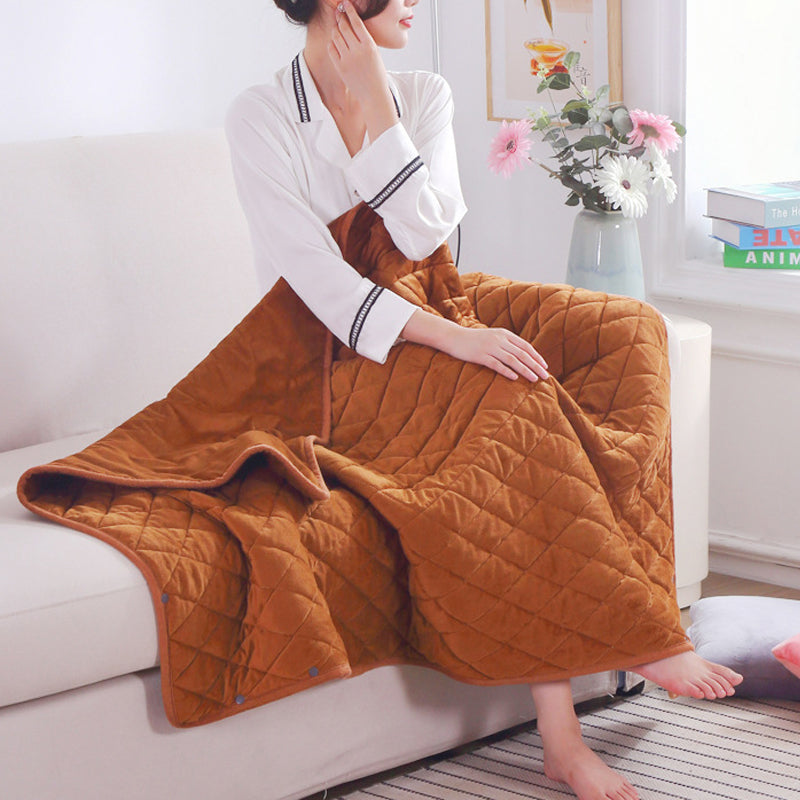 Mansel | USB Heated Blanket – Portable Electric Throw for Office, Travel & Home Comfort