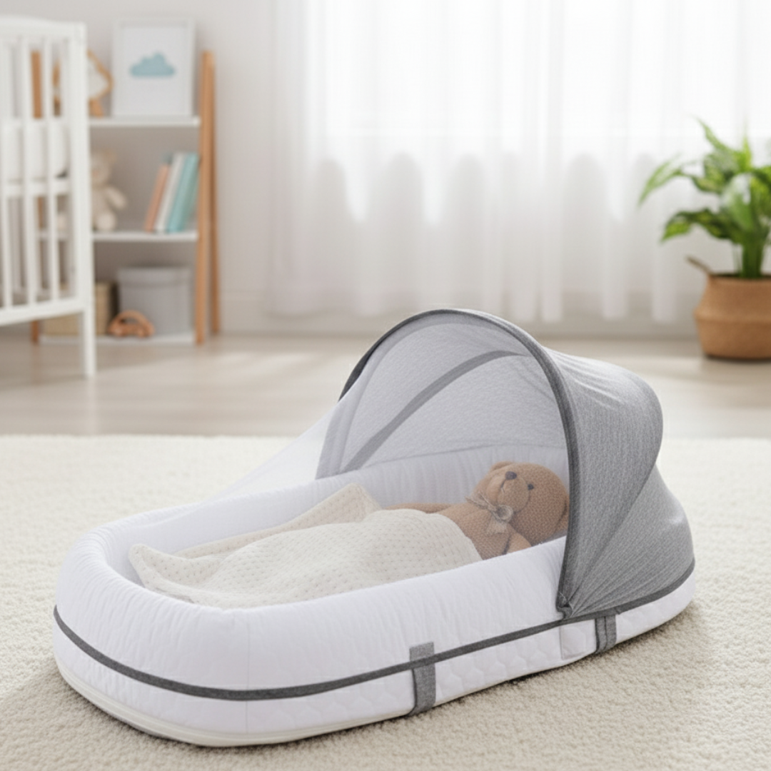 Genesis | Collapsible Baby Travel Bed – Portable Foldable Nest UK