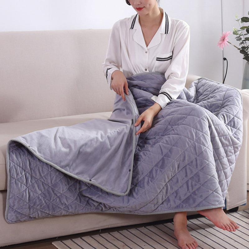Mansel | USB Heated Blanket – Portable Electric Throw for Office, Travel & Home Comfort