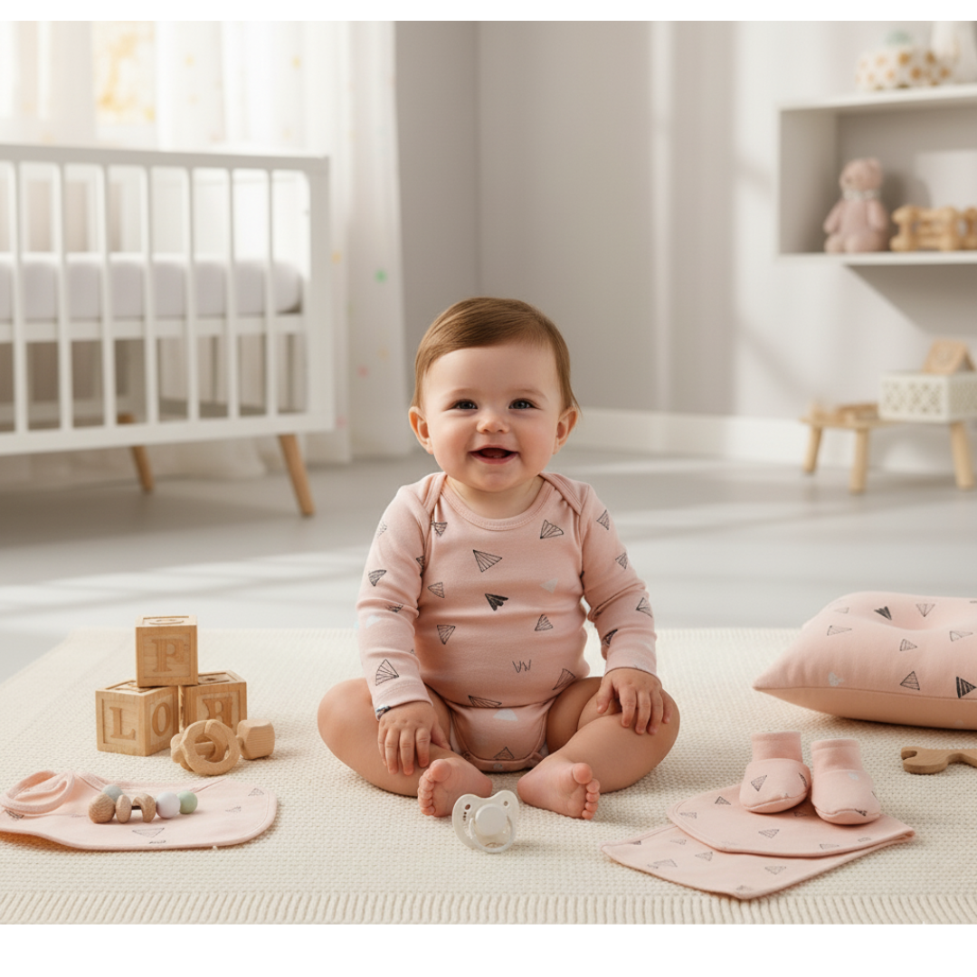 Shyanne | Baby Gift Set for Newborn – Cotton Clothing & Accessories