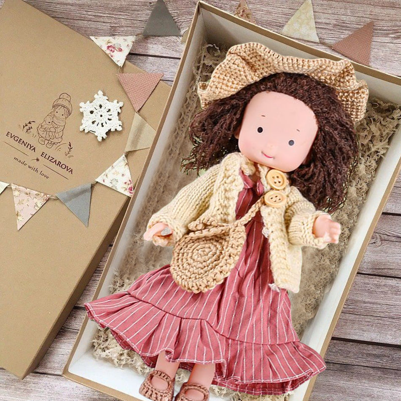 Terrie | Handcrafted Waldorf Doll – Natural Cotton Toy UK